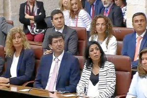 Marta Bosquet, en la sesión de hoy.