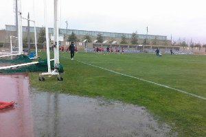 Pequeño charco en el Anexo.