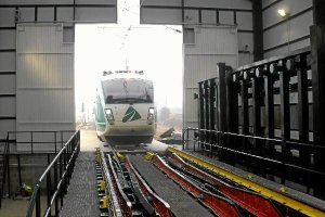 Intercambiador de tren.