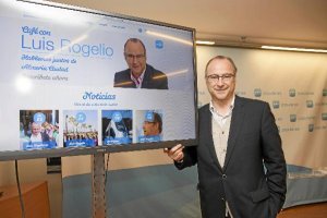 Presentación ayer de la web.