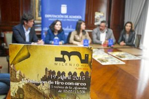 El cartel de la actividad presentada en Diputación.