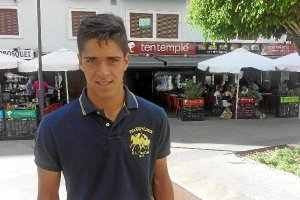 Antonio Marín en su visita a Tentempié.