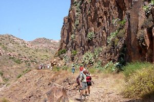 Una actividad de lo más natural en un paraje idílico.