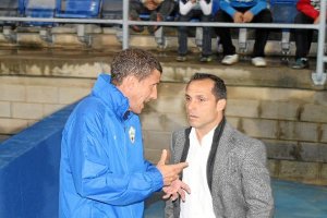 Sergi con Javi Grancia, les une una gran amistad.