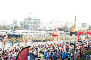 La ciudad se va al Puerto de Almería para aplaudir a sus atletas.