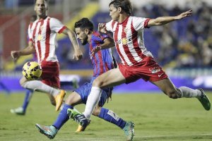 Imagen del partido de la primera vuelta.