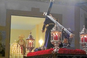 Nª Sra. de Esperanza y Jesús Nazareno en el encuentro del pasado año.