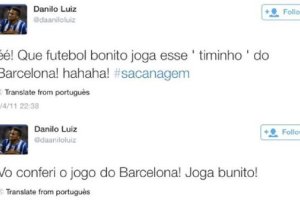 Los tweets de Danilo.