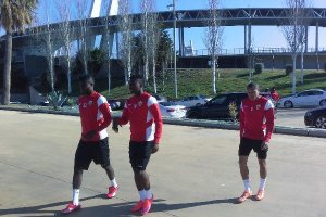 Salida de los jugadores.