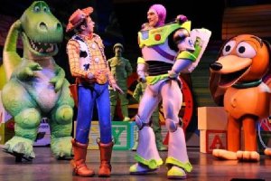 El musical Toy Story de Barabú Producciones en Roquetas de Mar