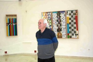 Antonio Egea expone desde ayer en la Villaespesa. 