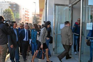 Gabriel Amat acudió a los juzgados el 17 de noviembre de 2014.