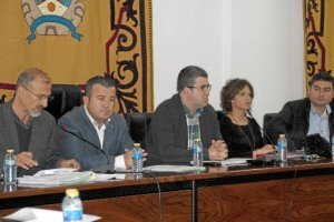 Pleno celebrado en el Ayuntamiento de Carboneras.