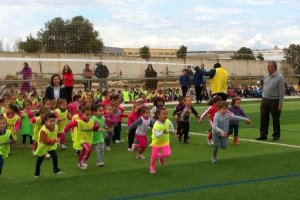 La carrera intercentros en Las Norias.