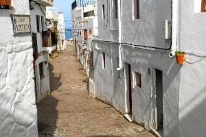 Calle Puntica, una en las que se ha actuado.