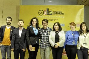 Foto de los organizadores y los colaboradores.