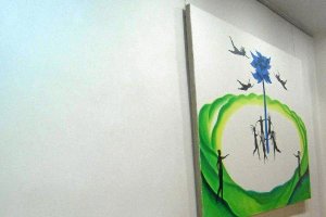 Un ángulo de la muestra ‘Le bonheur de vivre’.