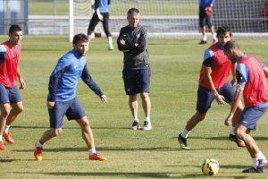 Entrenamiento del Levante.