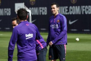 El jugador del Barça.