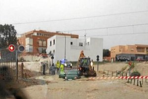 Imagen de la UPLBA de la situación del paso a nivel de El Puche