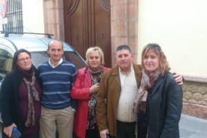 PArte de los miembros fundadores de la asociación comarcal.
