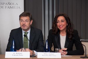 El ministro Catalá y la letrada Bonilla
