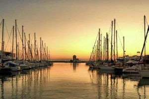 Puerto deportivo de Almerimar, en El Ejido.