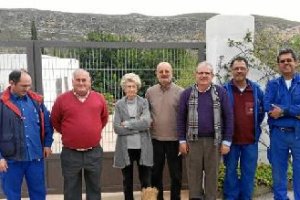 Antonio Bonilla y Rosendo Martínez visitan las obras.
