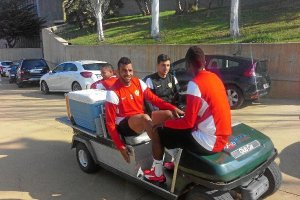 Buen ambiente rumbo al campo.