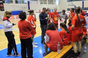 Banquillo del equipo almeriense.