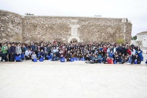 La mayoría de los alumnos, que acabaron la jornada en el Castillo de San Andrés