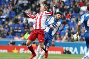 Rubén Duarte con Fernando Torres.