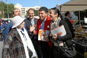 La candidata almeriense por Ciudadanos, Marta Bosquet.