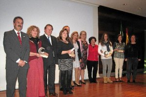 Autoridades y premiados