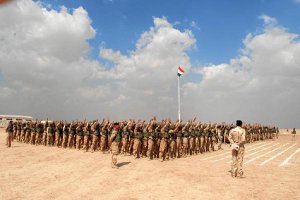 Formación de la Brigada 75 de Irak
