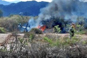 Imagen del accidente.