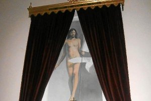 Aspecto que presenta El Resucitado de Albox en la actualidad.