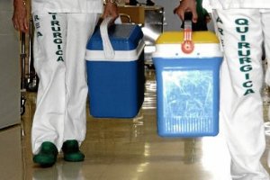 Traslado de órganos para ser trasplantados