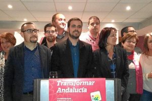 Munuera, Garzón y Martín al cierre del acto