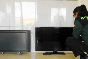 Televisores robados en una vivienda de La Mojonera.