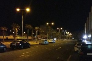 Luminarias de la Avenida Unión Europea.