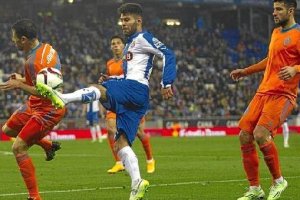 Rubén Duarte se ha ganado a pulso la titularidad en el Espanyol.