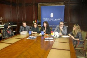 Presentación del encuentro, ayer en una rueda de prensa en Diputación. 