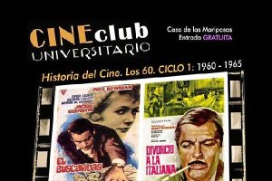 Cartel del Cine Club Universitario.