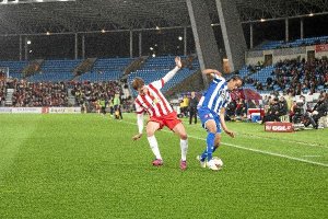 Juan Ignacio tardó en hacer el cambio de Thievy y casi le cuesta el partido.