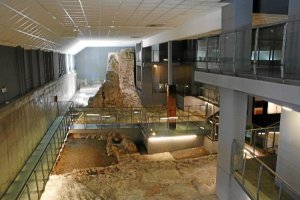 Interior del centro que esconde valiosos restos de la ciudad.
