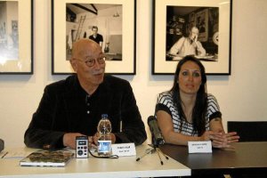 Pablo Juliá y Estela de Castro, ayer.