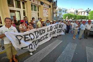 Concentración para pedir la segregación de Balanegra.