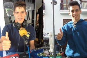 Antonio Marín y Gaspar, dos niños con mucho futuro.