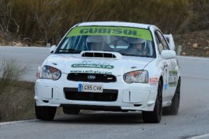 Juan Ruiz realizo un fantástico rally que le aúpo a la tercera Posición